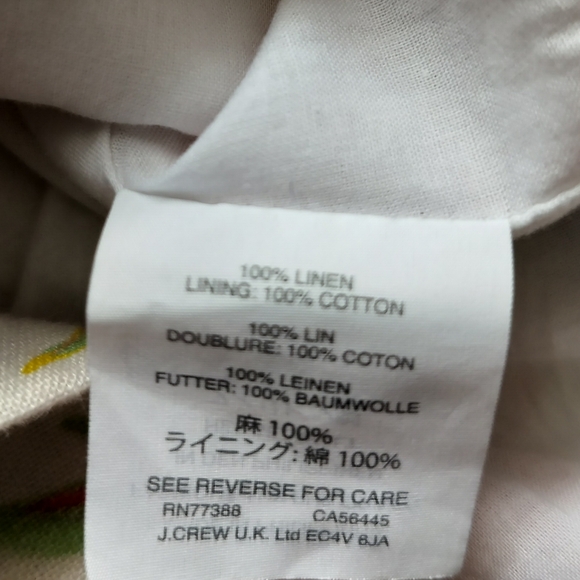 J.Crew women's pineapple print casual short size 2 - Picture 11 of 15